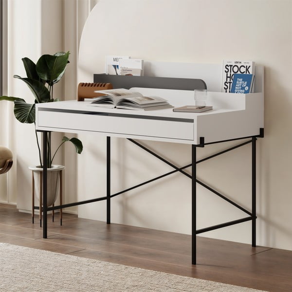 Scrivania in stile segreteria 60x113 cm Lila – Marckeric-image-1