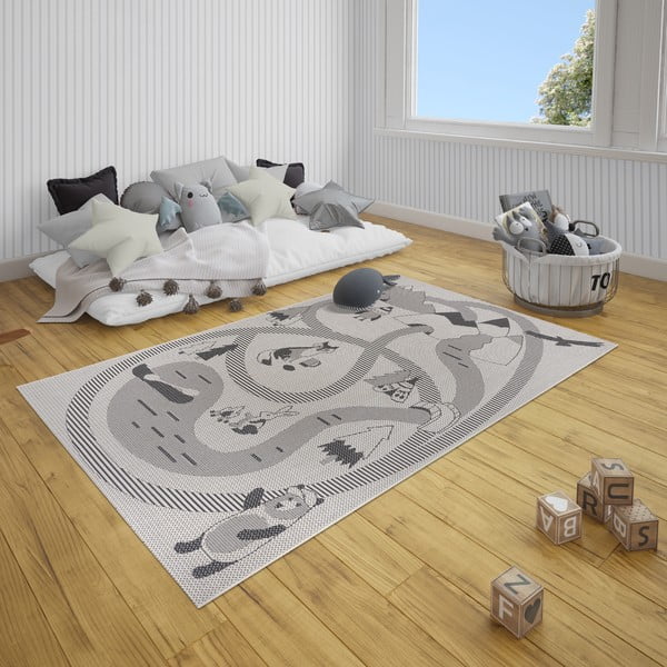 Tappeto baby crema Animali, 200 x 290 cm - Ragami-image-3