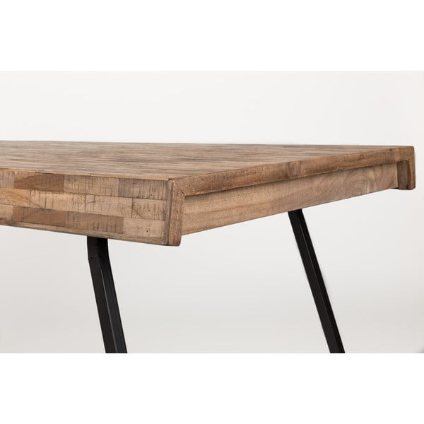 Tavolo da pranzo in teak 100x220 cm Suri - White Label-image-1