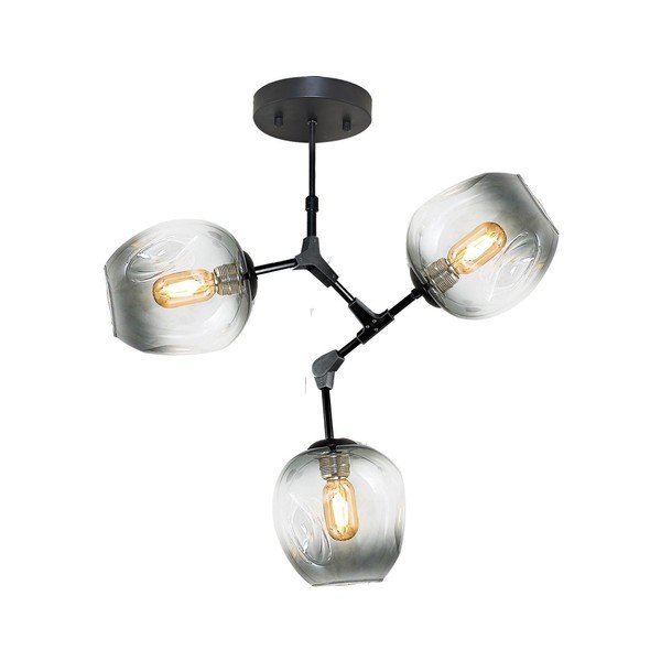 Lampada da soffitto nera Colonna - Homemania Decor