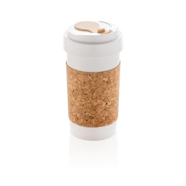 Ekologický termohrnek s korkovým rukávem XD Design Collection ECO, 400 ml