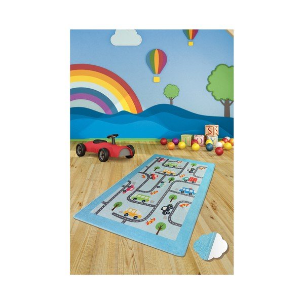 Tappeto per bambini , 100 x 160 cm Baby Cars - Conceptum Hypnose-image-1