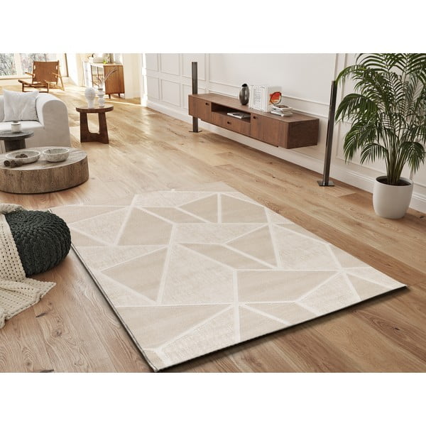 Tappeto crema 133x190 cm Sensation - Universal-image-1
