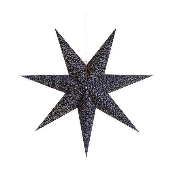 Decorazione luminosa natalizia blu scuro da appendere Baroque - Markslöjd