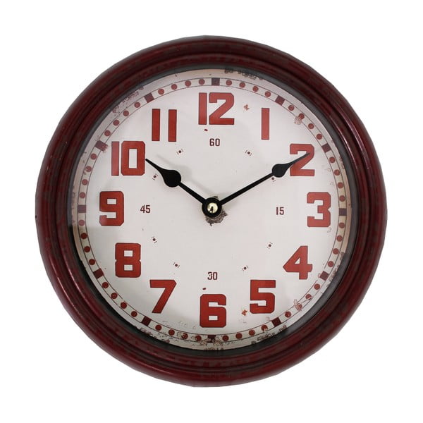 Orologio da parete Pendule, rosso - Antic Line