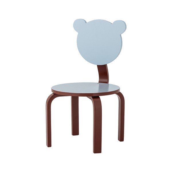 Sedia per bambini burgundy/azzurra Liova – Bloomingville Mini-image-4