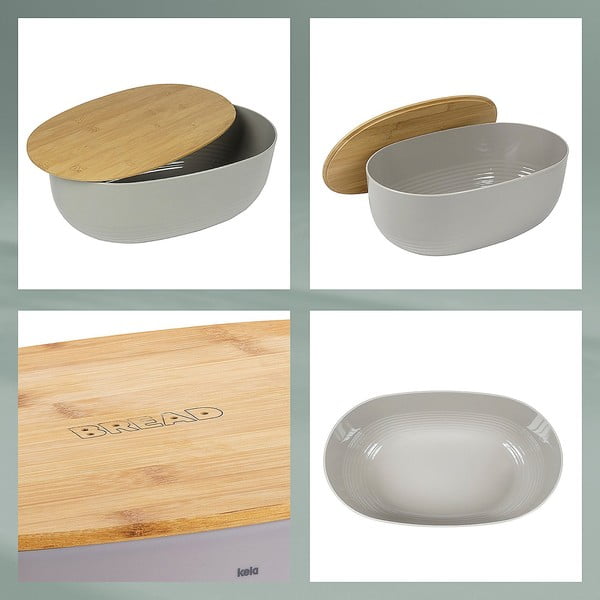 Scatola del pane bianca , 37,5 x 23 cm Namur - Kela-image-3