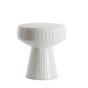 Tavolino rotondo in metallo ø 38 cm Dakwa - Light & Living