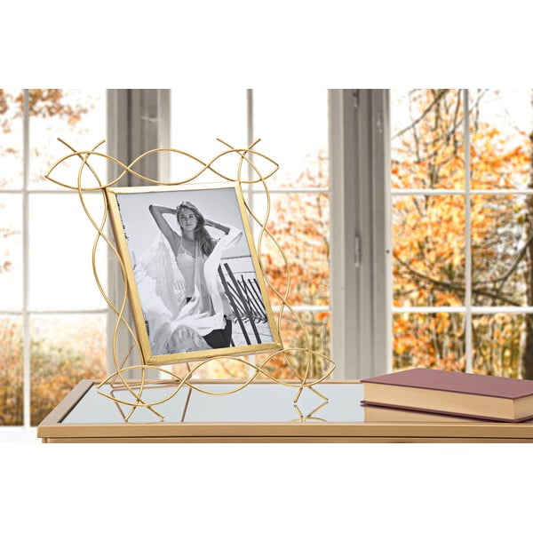 Portafoto in metallo Glam X, 35,5 x 37 cm - Mauro Ferretti-image-1