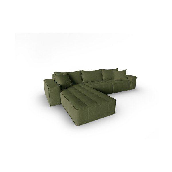 Divano angolare verde (angolo sinistro) Mike - Micadoni Home-image-3