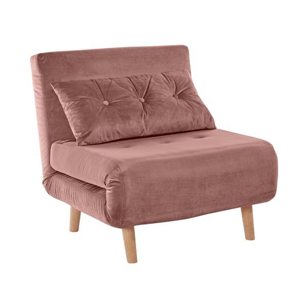 Poltrona in velluto rosa Magalli - Støraa-image-2