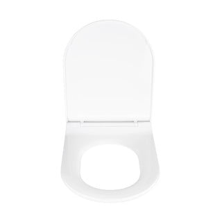 Sedile per wc bianco con chiusura facilitata , 46 x 36 cm Habos - Wenko