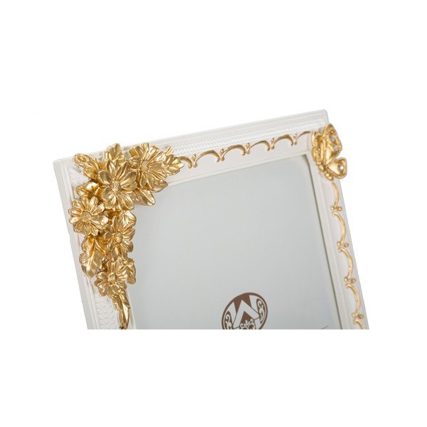 Cornice beige con dettagli dorati , 25 x 30 cm Butterfly Forest - Mauro Ferretti-image-3