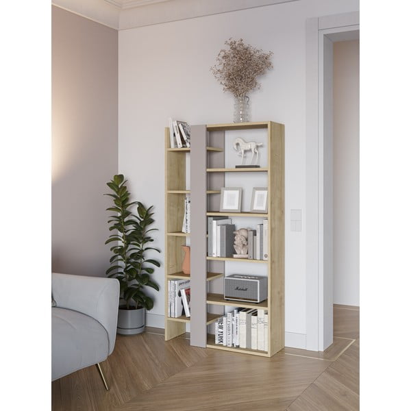 Libreria in rovere 80x152 cm Axel - Marckeric-image-1