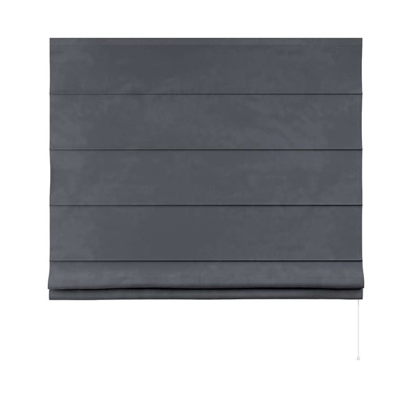 Tenda romana grigia 170x100 cm Posh Velvet - Yellow Tipi-image-3