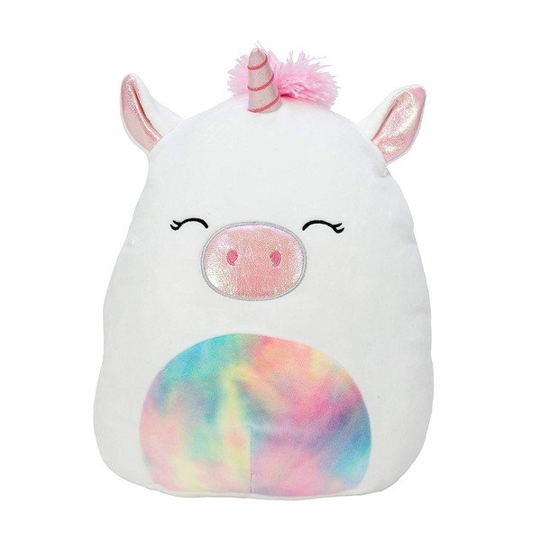 Unicorno bianco di peluche, altezza 30 cm Sofia - SQUISHMALLOWS