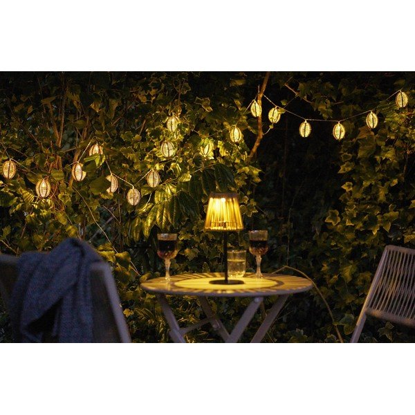 Catena luminosa LED con alimentazione a batteria numero lampadine 10 pz lunghezza totale 180 cm Carlisle – House Nordic-image-1
