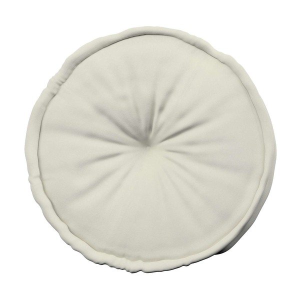 Borsa da salotto bianca Posh Velvet - Yellow Tipi-image-1