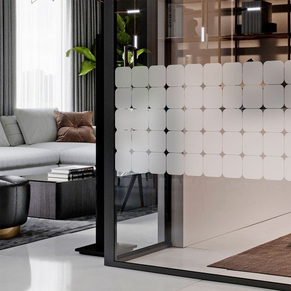 Set di adesivi per finestra 50 pz 10x10 cm Square Blackout – Ambiance-image-3