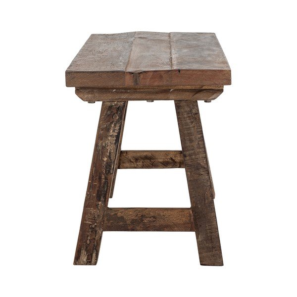 Panca da giardino di colore naturale in legno massiccio Brosse – Bloomingville-image-3