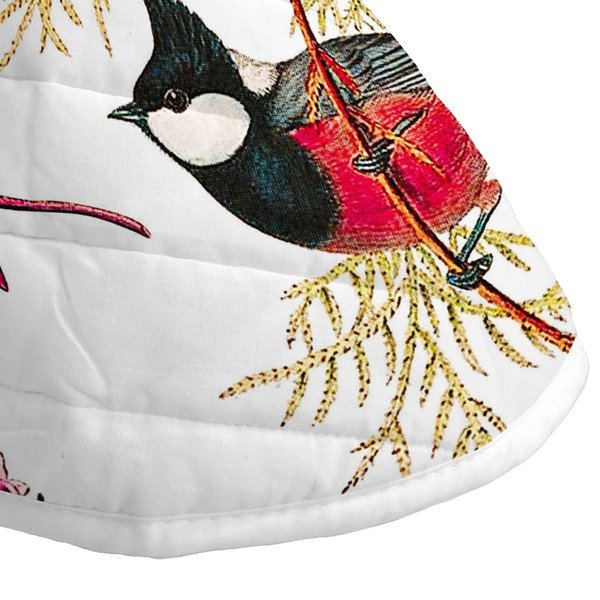 Copriletto trapuntato in cotone 240x260 cm Birds of paradice - Happy Friday-image-3