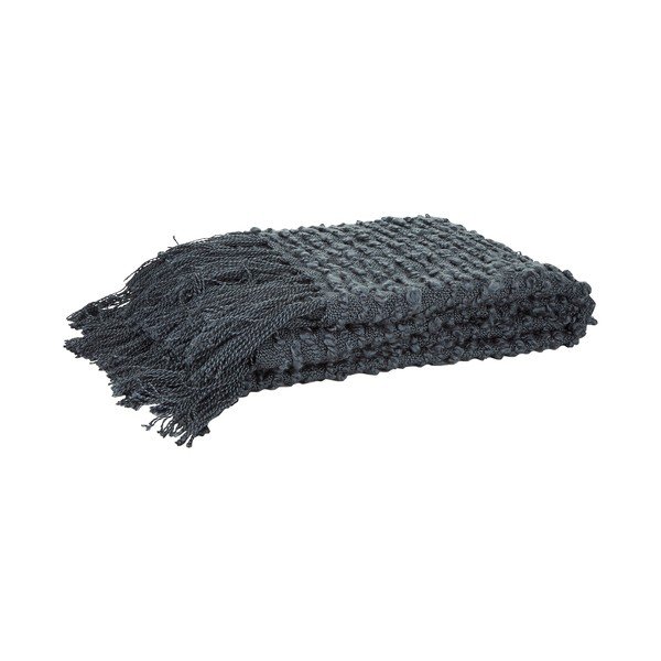 Plaid grigio , 130 x 170 cm - Bahne & CO