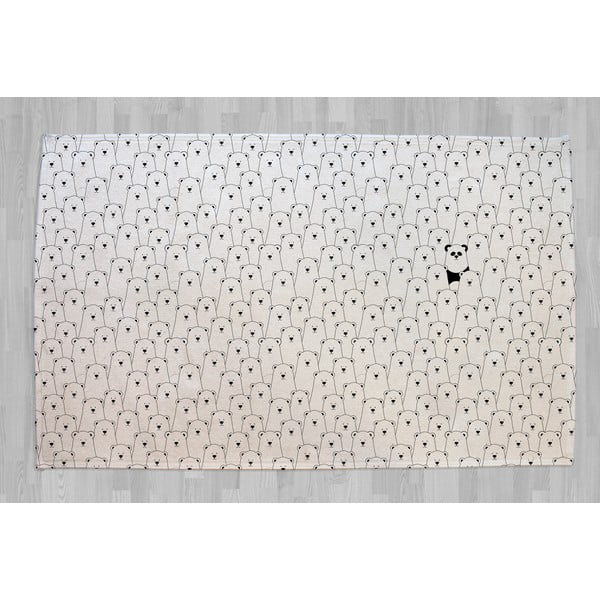 Tappeto per bambini , 195 x 135 cm Find the Panda - Little Nice Things