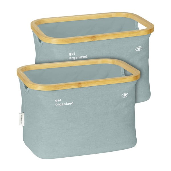 Set di cesti in tessuto 2 pz 38x26x26 cm Tom Tailor – Wenko