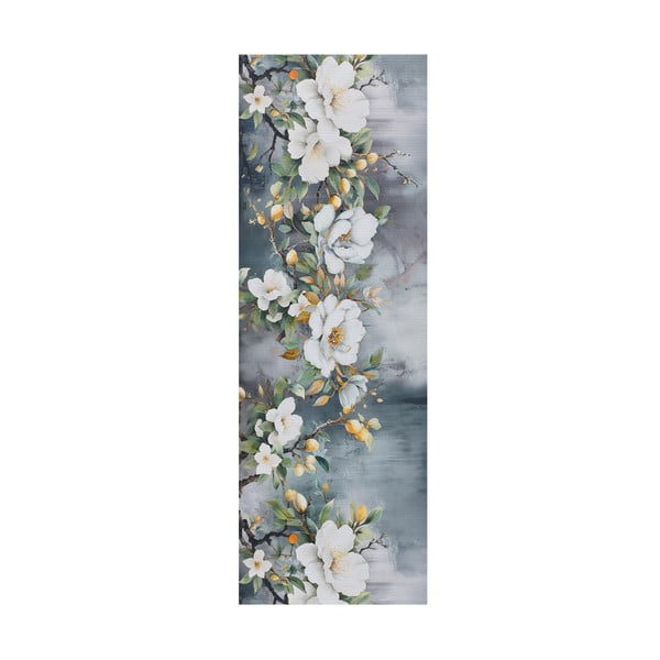 Passatoia blu lavabile 52x200 cm Ricci Sara – Universal