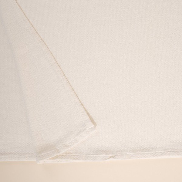 Copriletto in cotone bianco per letto matrimoniale 160x220 cm Hasir - Mijolnir-image-3