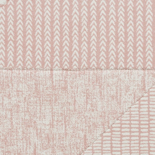 Tappeto in rosa chiaro 160x230 cm Larsson – Catherine Lansfield-image-4