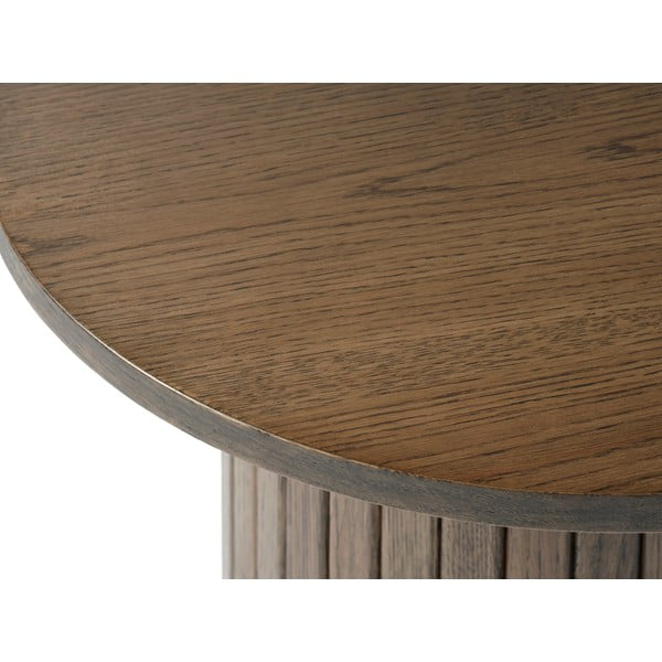 Tavolino rotondo in rovere ø 50 cm Nola - Unique Furniture-image-3