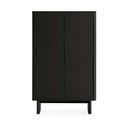 Armadietto nero 80x130x40 cm Solei – MOME
