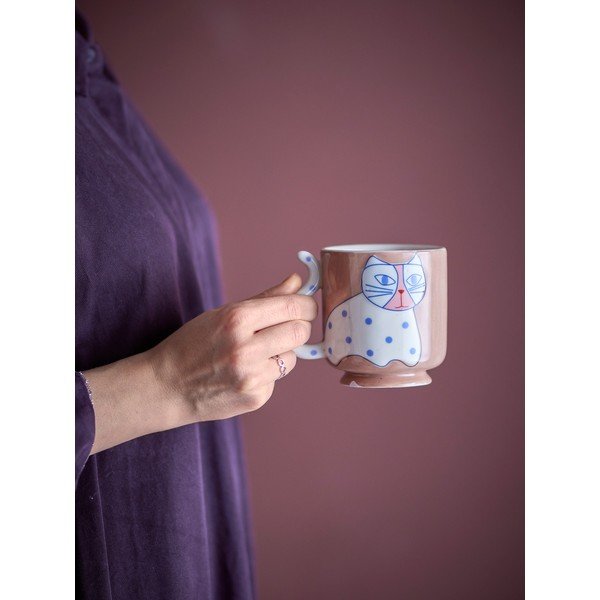 Tazze in set marrone chiaro 4 pz Missy – Bloomingville-image-2