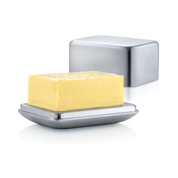 Barattolo per burro in acciaio inox Basic, 125 g di burro - Blomus-image-2