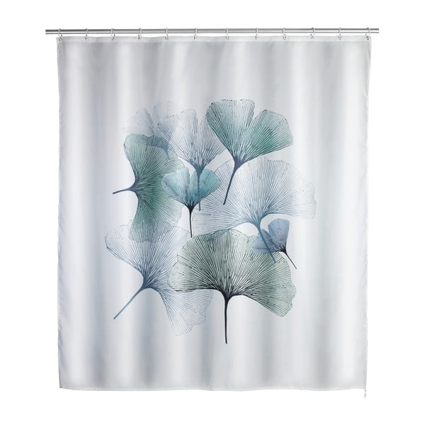Tenda da doccia lavabile, 180 x 200 cm Ginkgo - Wenko