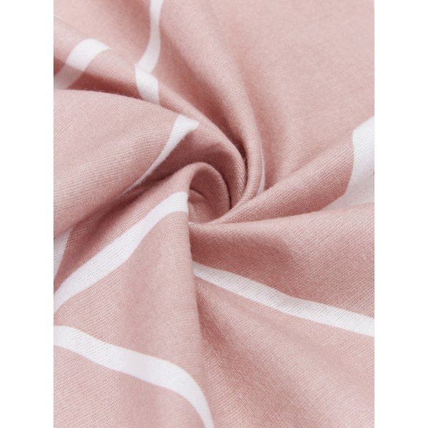 Set di 2 federe decorative in flanella rosa , 40 x 80 cm Yule - Westwing Collection-image-1