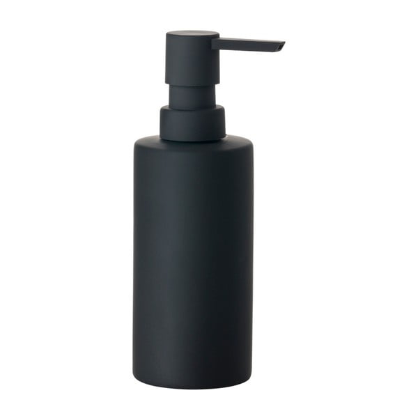 Dispenser di sapone in ceramica nera 250 ml Solo - Zone