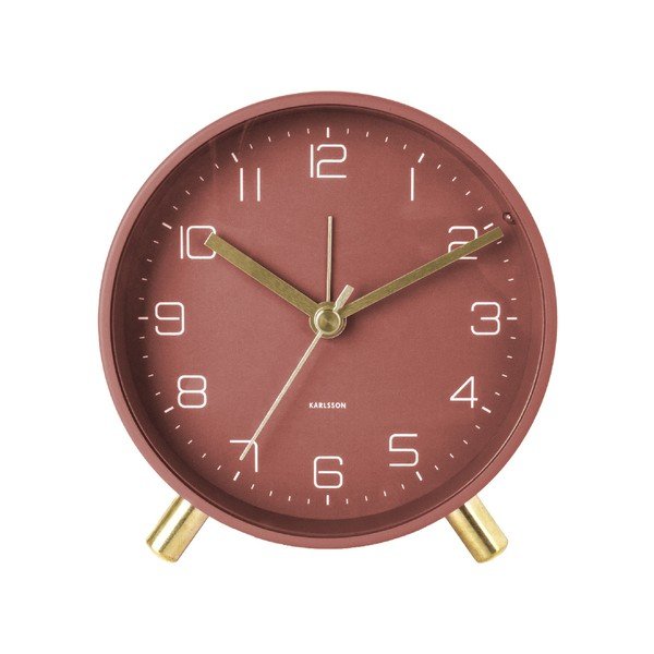 Sveglia rossa , ø 11 cm Lofty - Karlsson-image-1