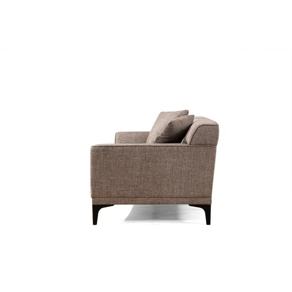 Divano marrone chiaro 215 cm Petra - Balcab Home-image-2
