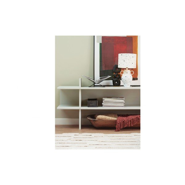 Lampada da tavolo bianca (altezza 46 cm) Hoed - Basiclabel-image-3