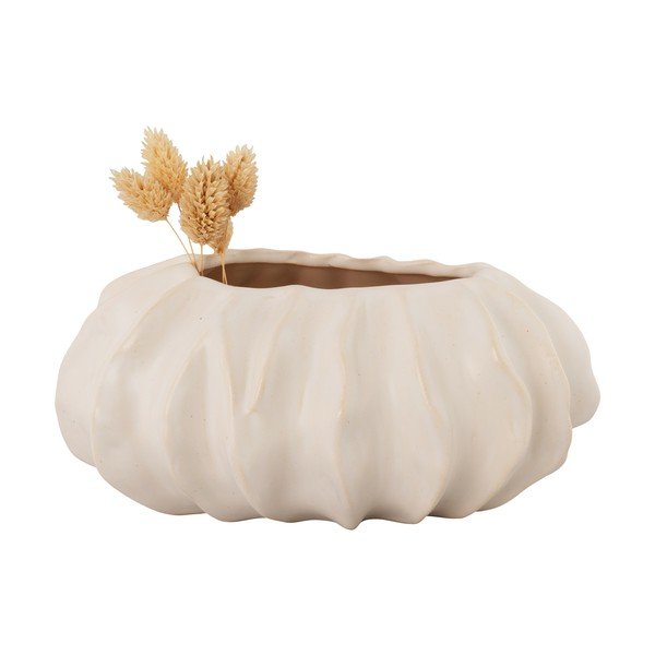 Vaso in ceramica bianca - House Nordic-image-1