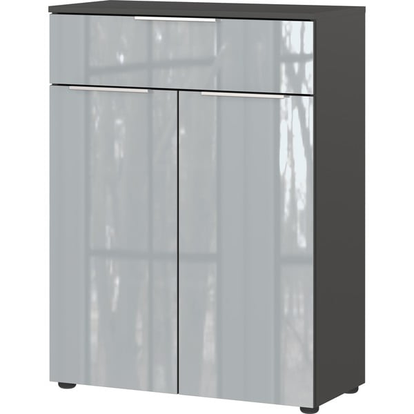 Mobile bagno alto sospeso grigio 71x95 cm Vasio - Germania-image-2