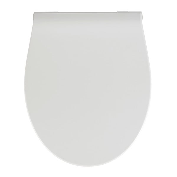 Sedile per wc bianco con luci LED e chiusura facilitata Gubbio, 44 x 36,8 cm - Wenko-image-3