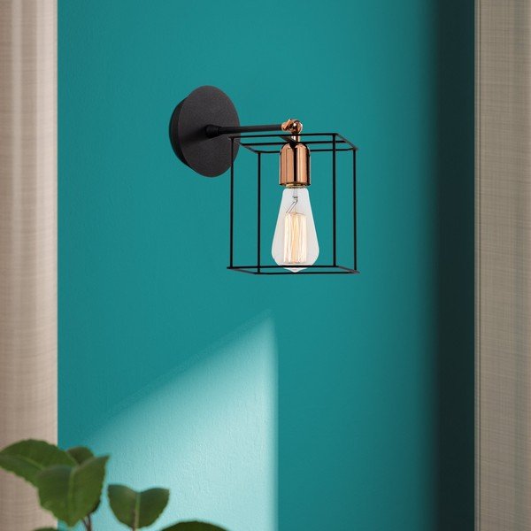 Lampada da parete nera Selimiye - Opviq lights-image-1