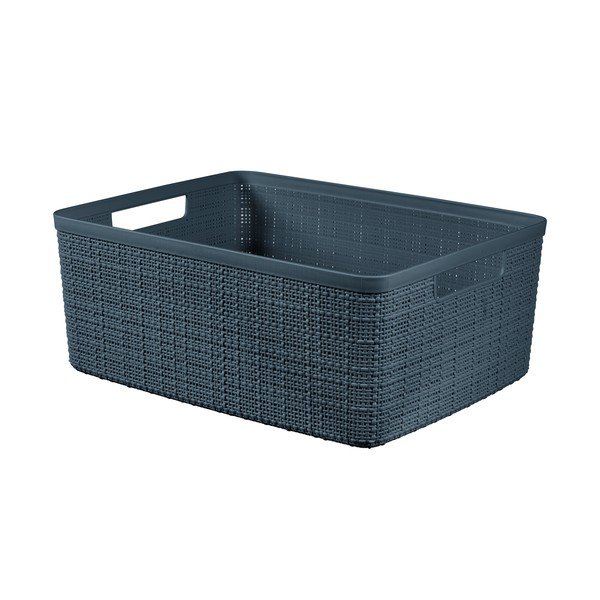 Cestino blu , 12 l Jute - Curver