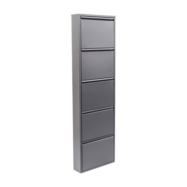 Scarpiera grigio antracite Caruso - Kare Design