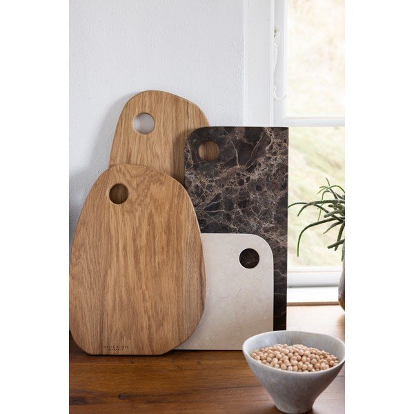 Tagliere in marmo da servizio 38 x 18 cm Marble – Mette Ditmer Denmark-image-4