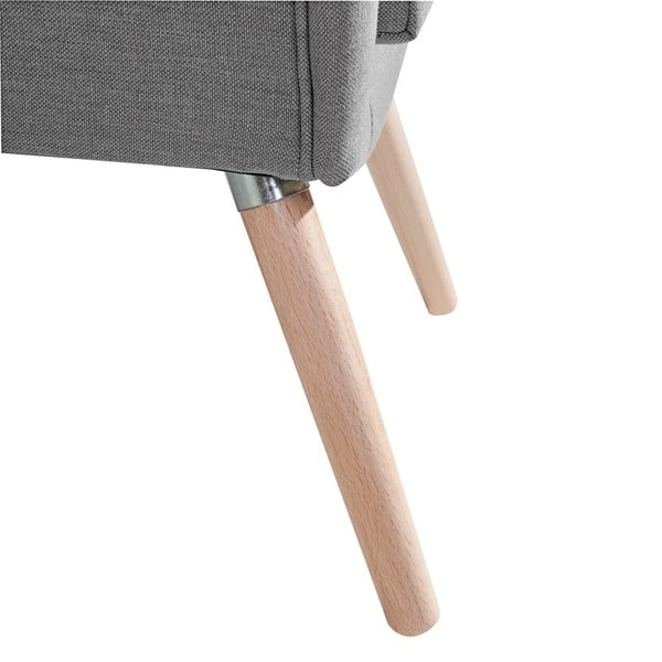 Poltrona grigia Linea Alegro - Max Winzer-image-4