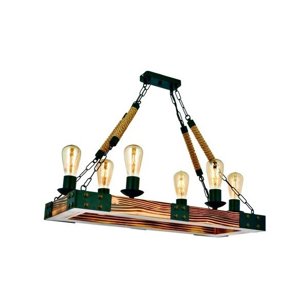Lampada a sospensione in carpino Alara Sıralı - Beacon
